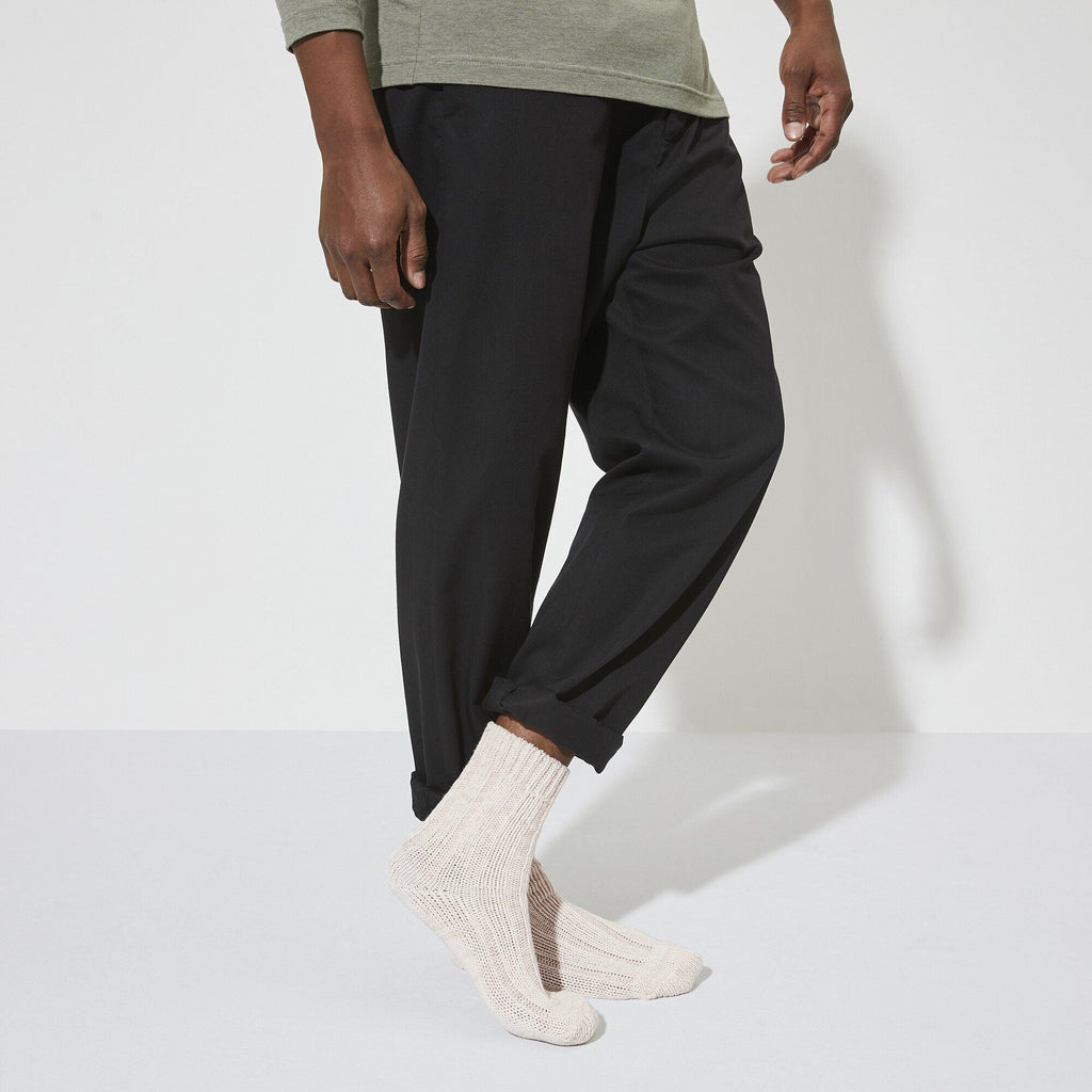 Naples Midnight & Cotton Twist Off White Sock Set
