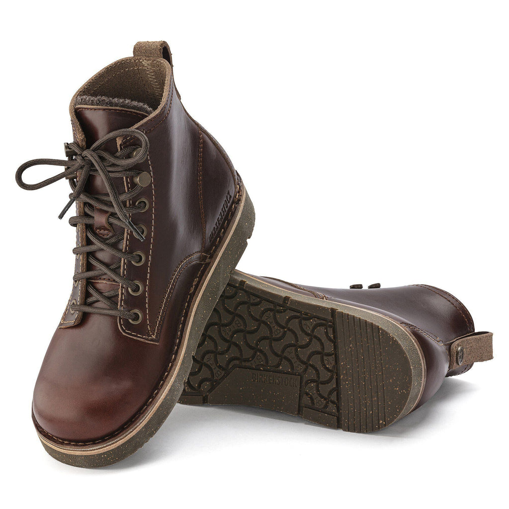 Birmingham Lace Women Natural Leather Oiled