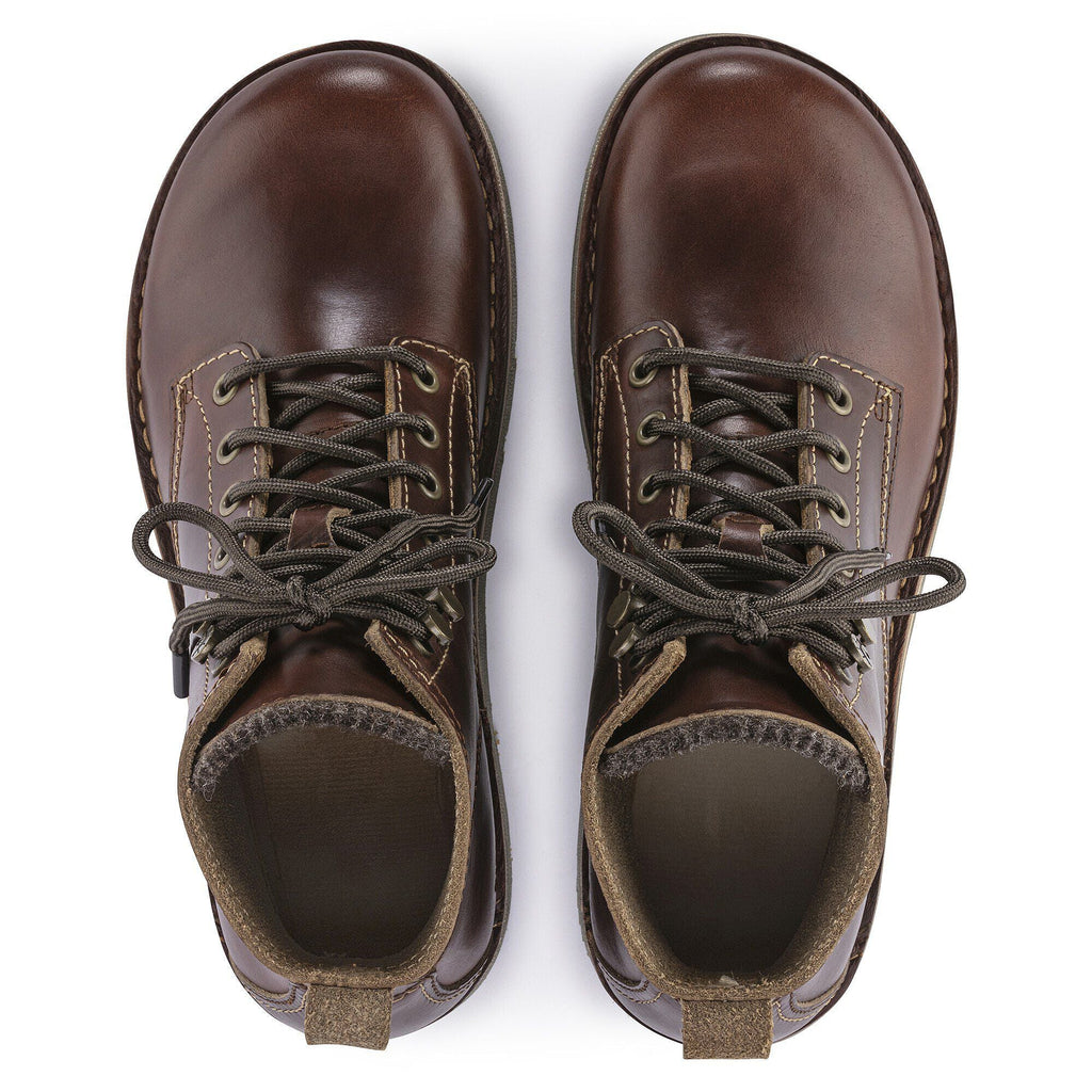 Birmingham Lace Women Natural Leather Oiled