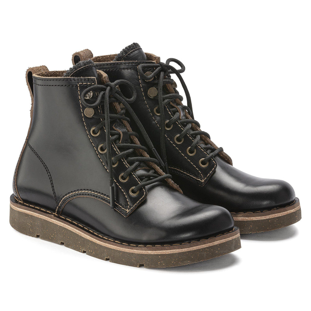 Birmingham Lace Women Natural Leather Oiled