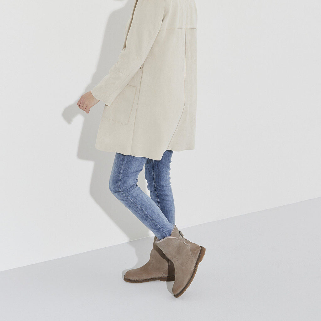 Uppsala Shearling Suede Leather