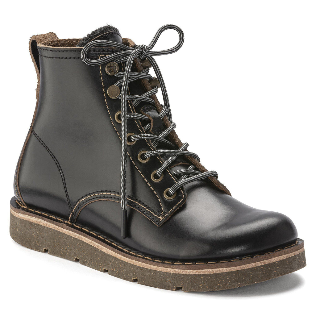 Birmingham Lace Men Natural Leather Oiled