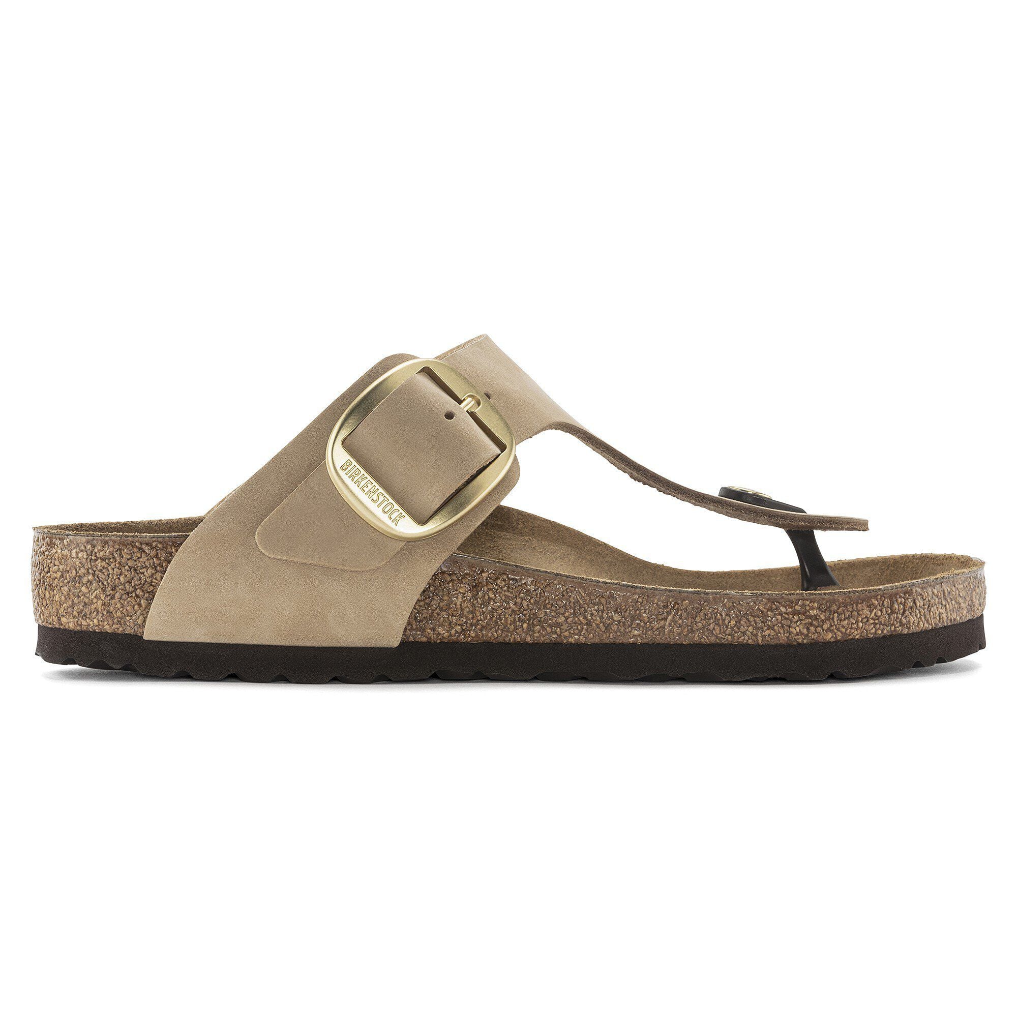 Gizeh Big Buckle Nubuck Leather
