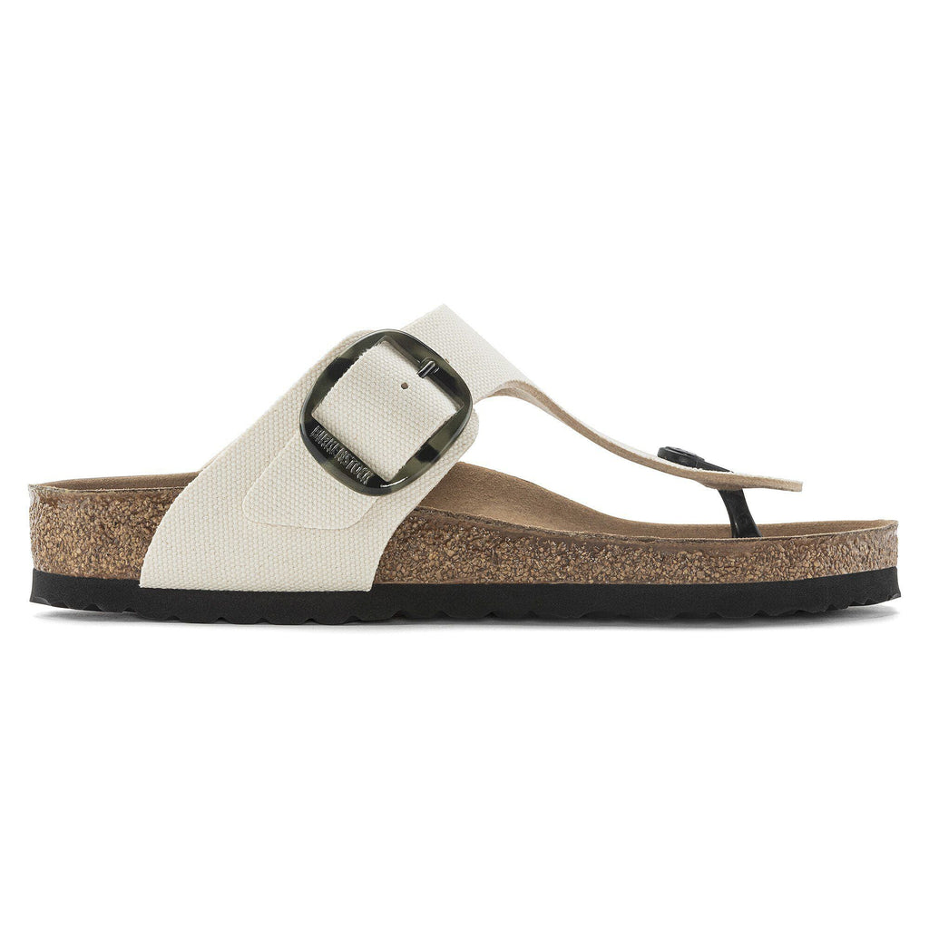 Gizeh Vegan Big Buckle Textile Eggshell