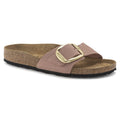 Madrid Big Buckle Nubuck Leather Old Rose