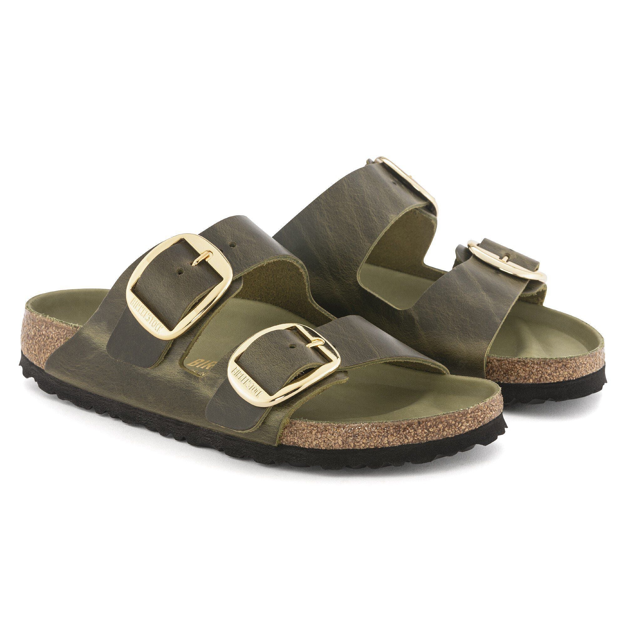 Arizona Big Buckle Natural Leather Oiled