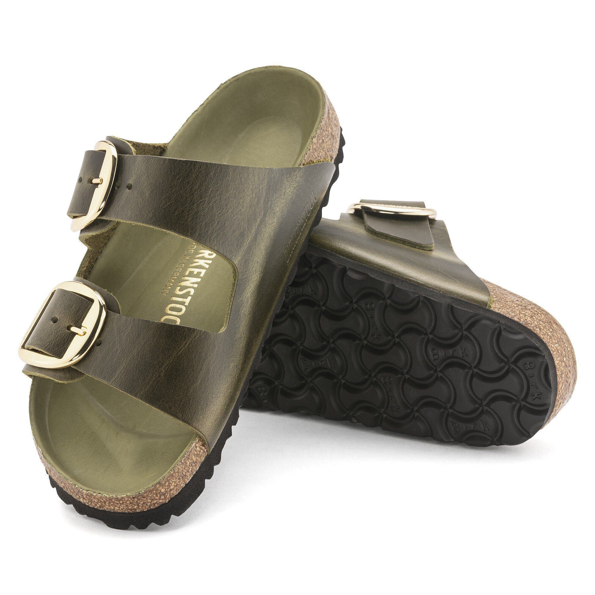 Arizona Big Buckle Natural Leather Oiled