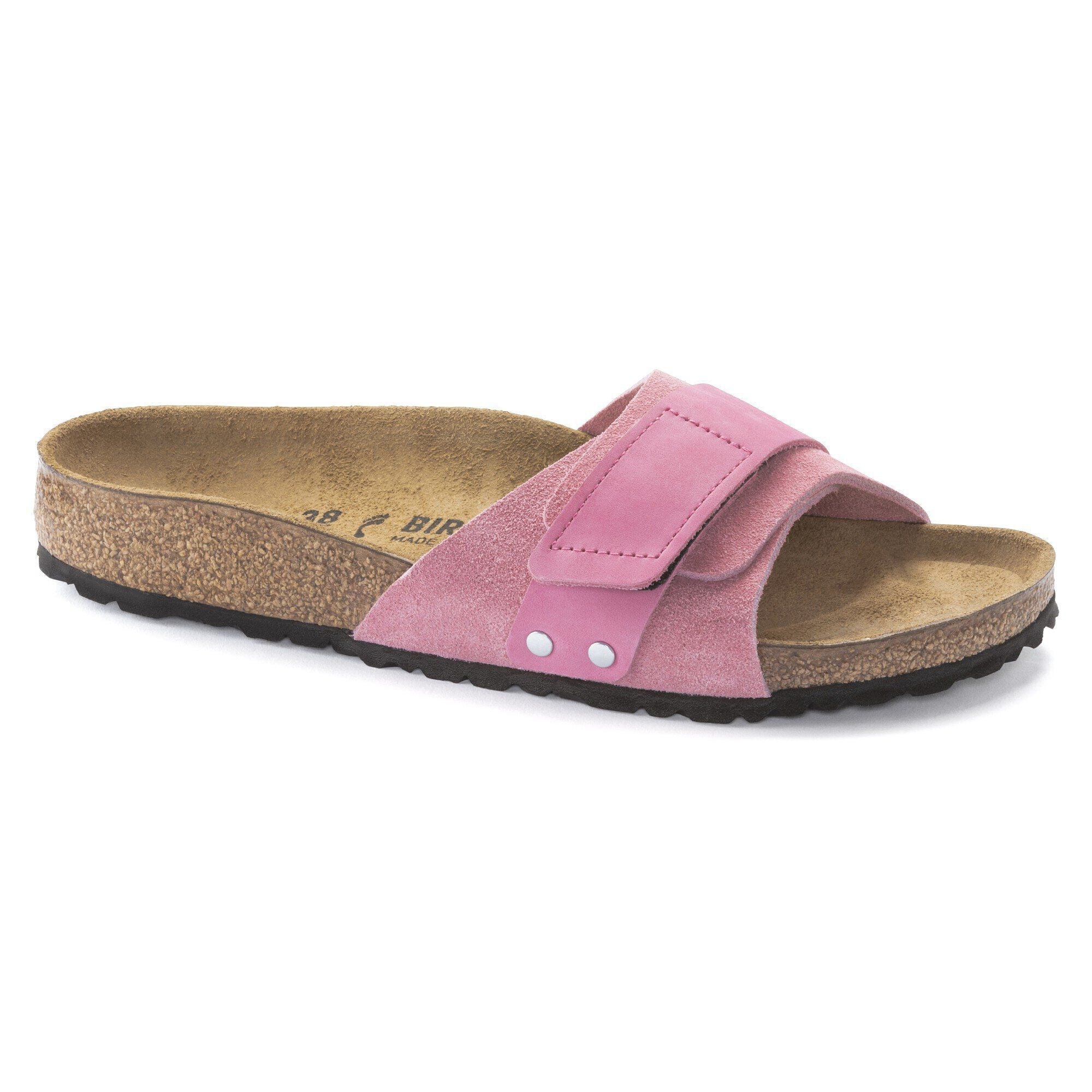 Oita Nubuck-Suede Leather Candy Pink