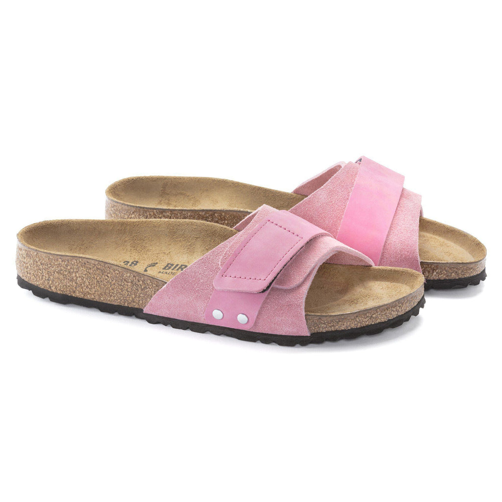 Oita Nubuck-Suede Leather Candy Pink