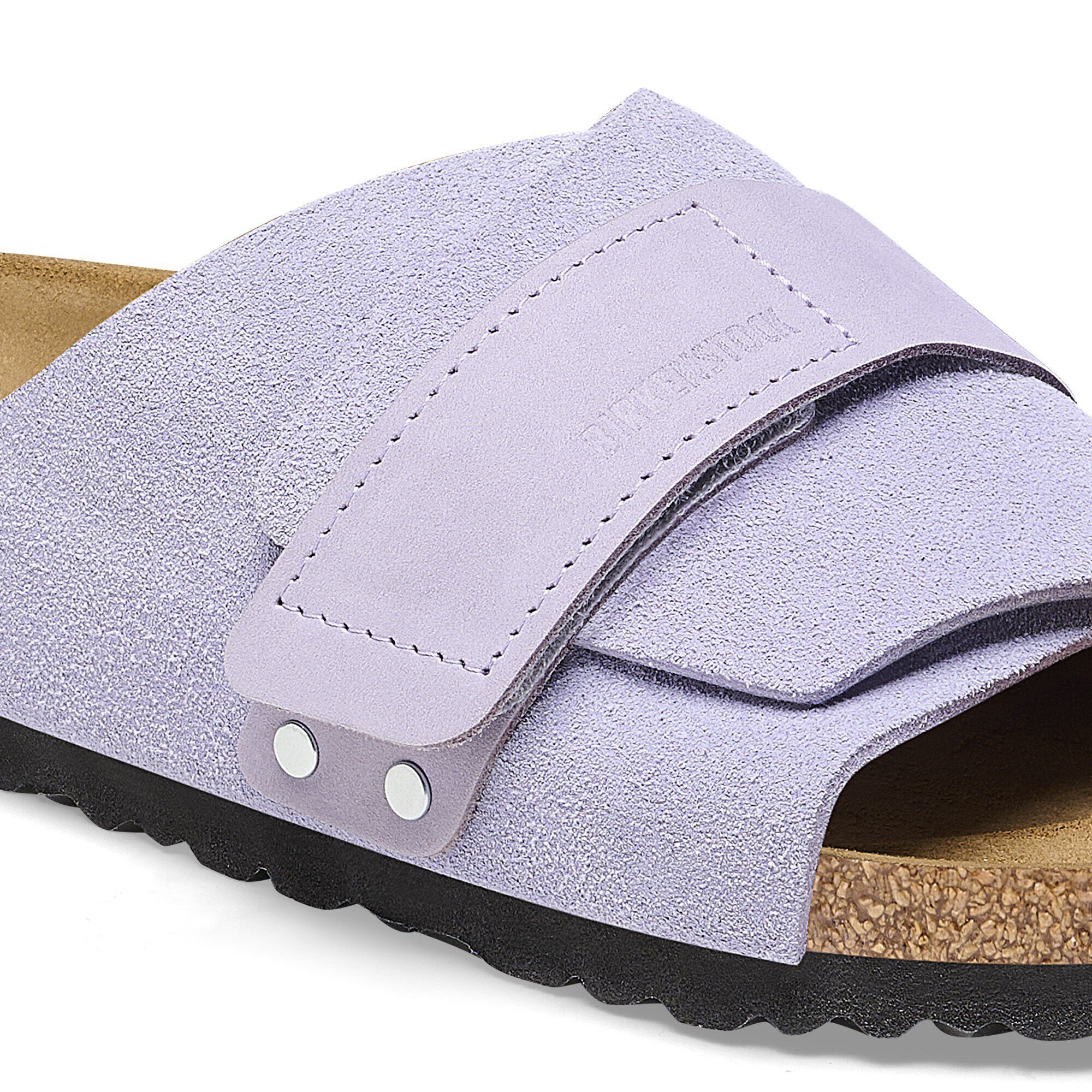 Kyoto Suede Leather Purple Fog