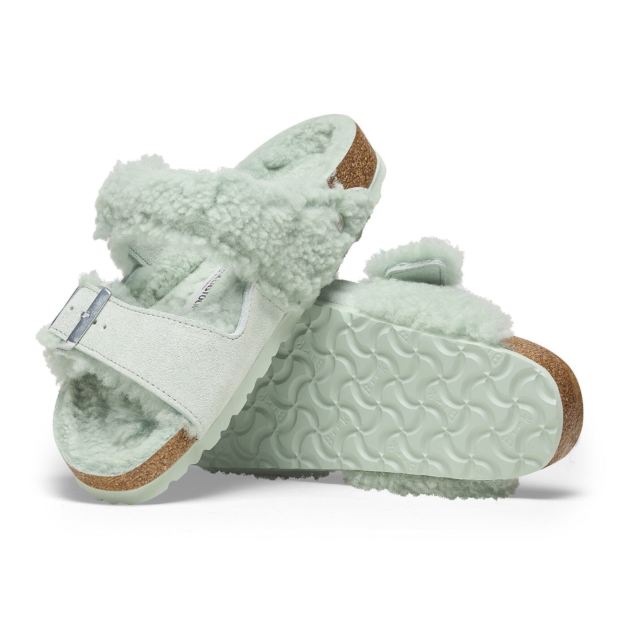 Arizona Teddy Split Suede Leather/Fur