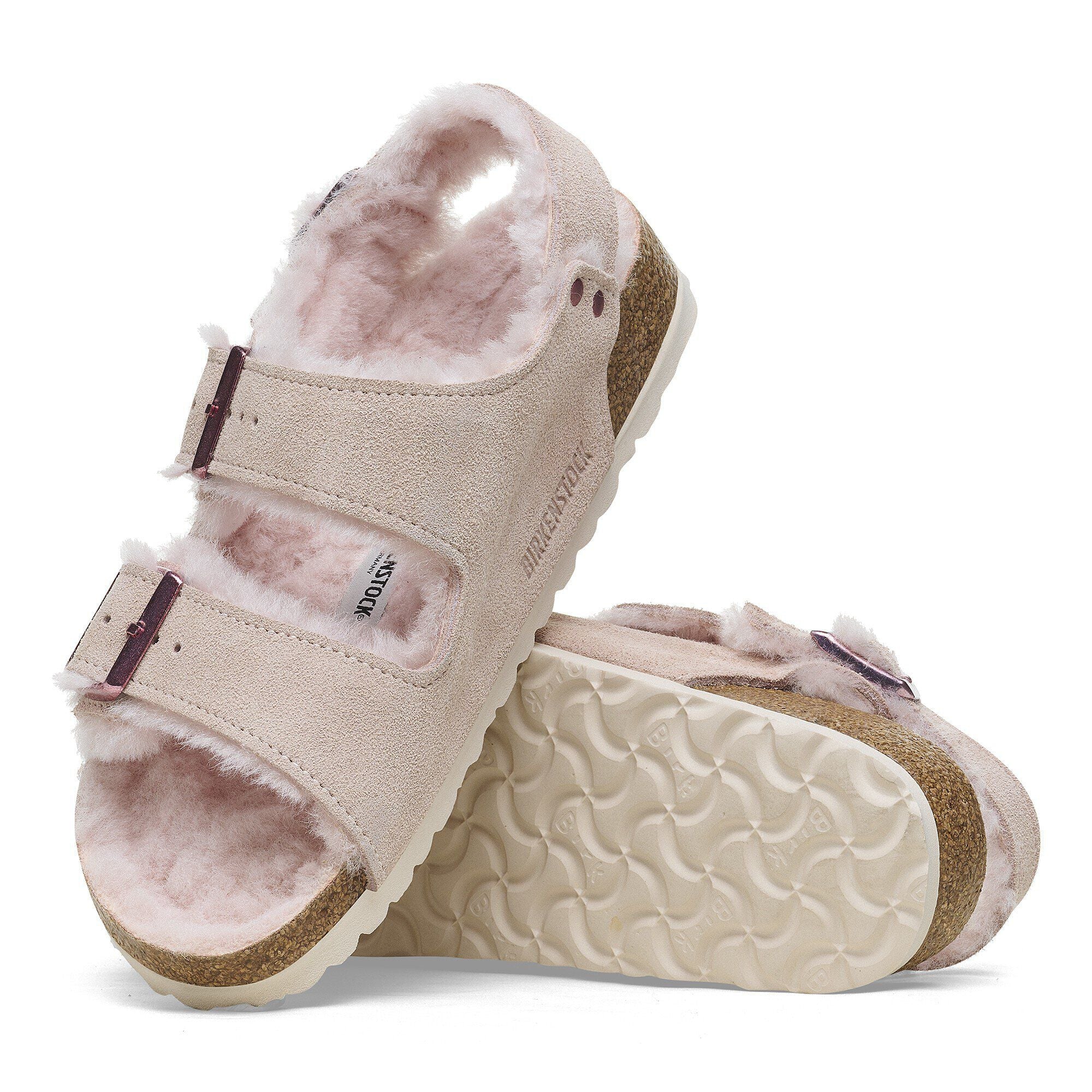 Milano Shearling Suede Leather/Fur