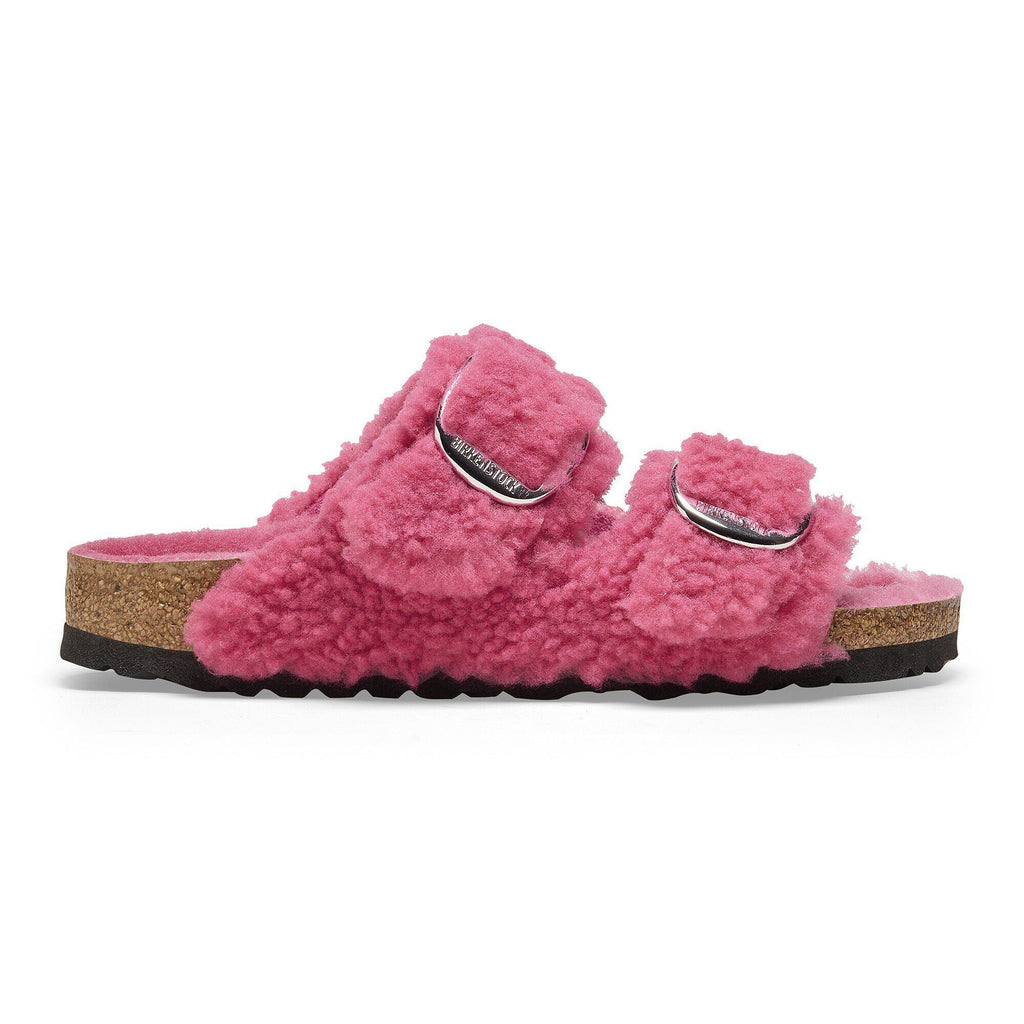 Arizona Big Buckle Shearling Fuchsia Tulip