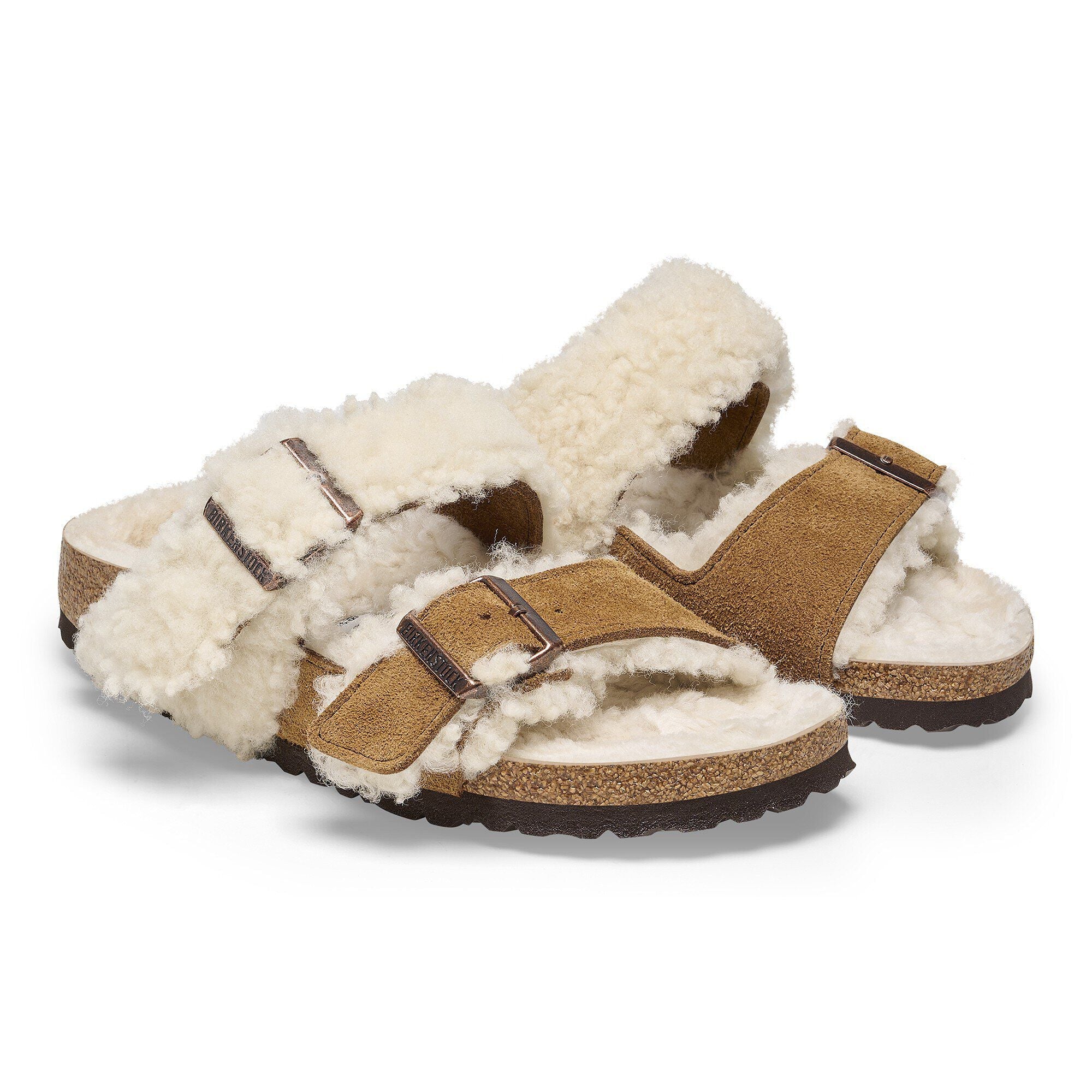 Arizona Teddy Split Suede Leather/Fur