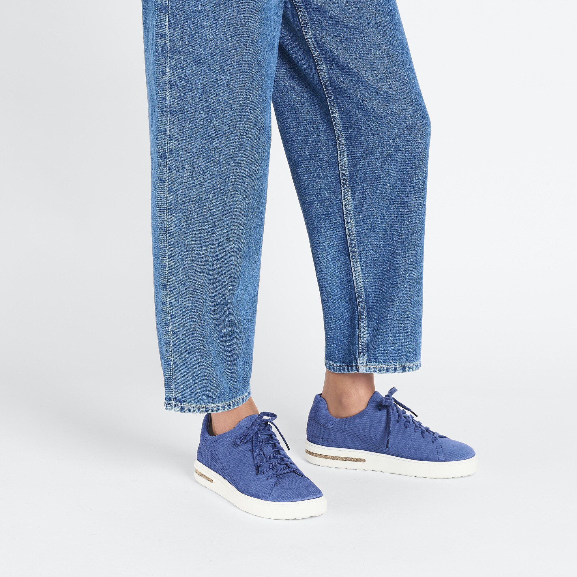 Bend Low Suede Leather Embossed