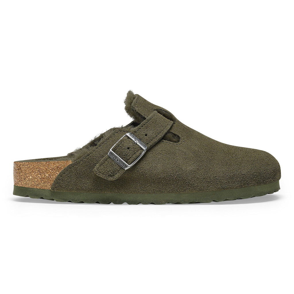 Boston Shearling Suede Leather