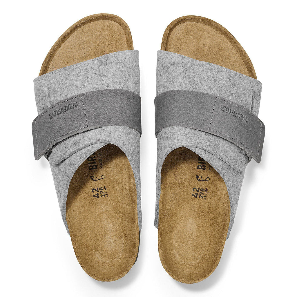 Kyoto Leather/Textile/Felt Light Gray
