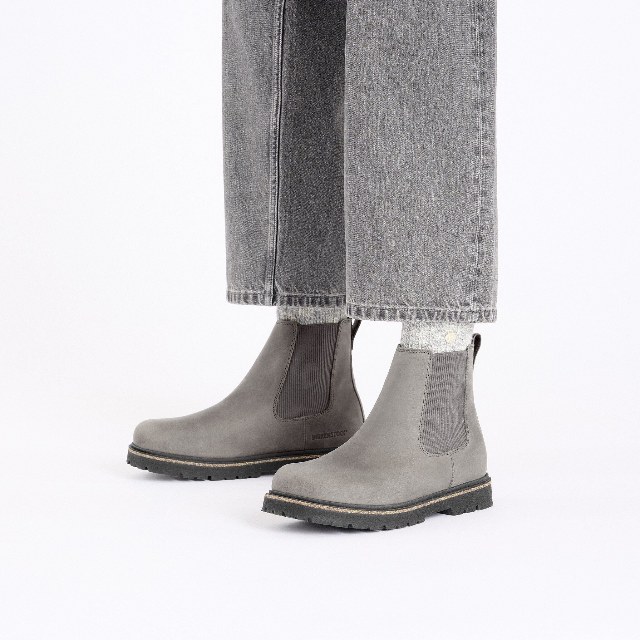 Highwood Slip On Mid Women Nubuck Leather