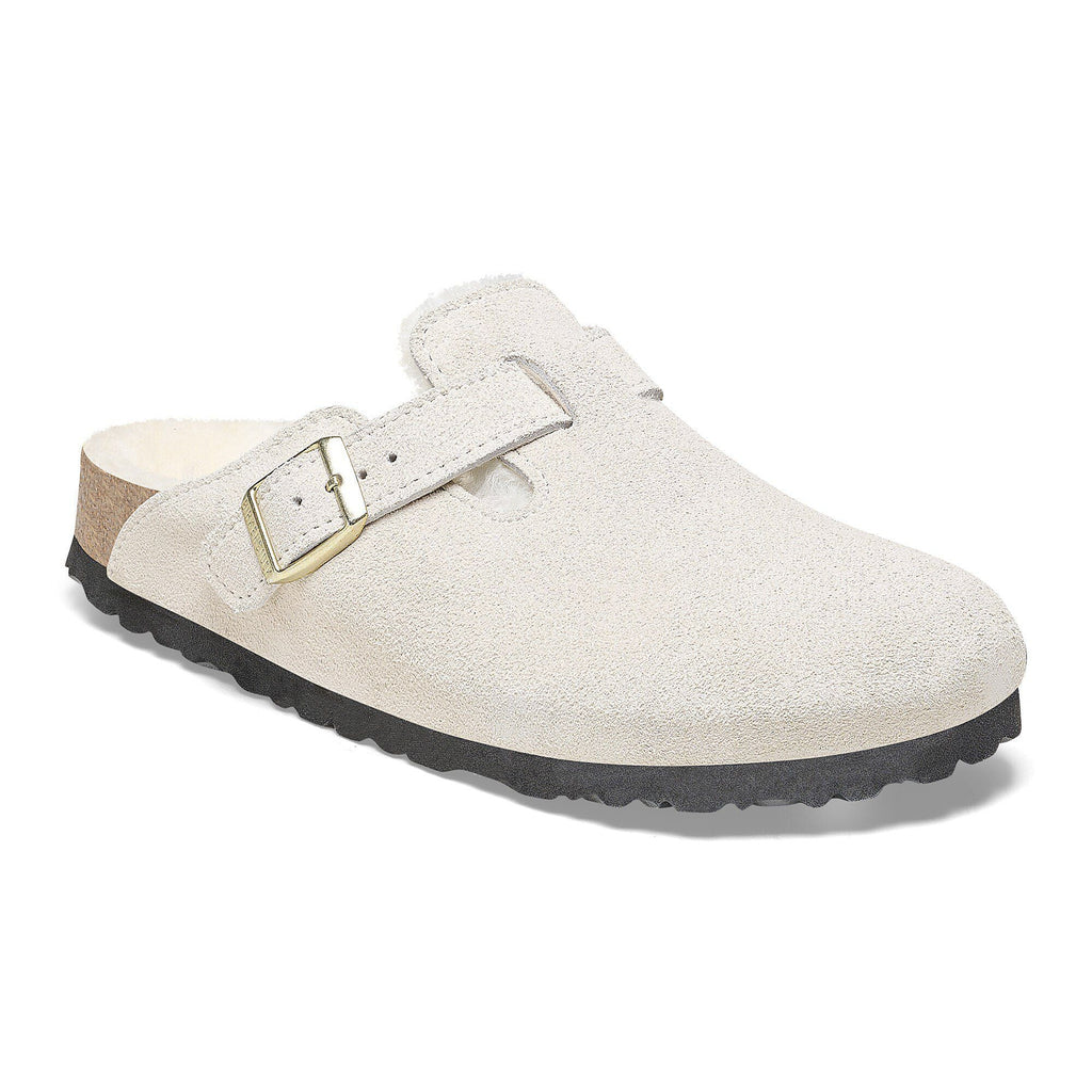 Boston Shearling Suede Leather