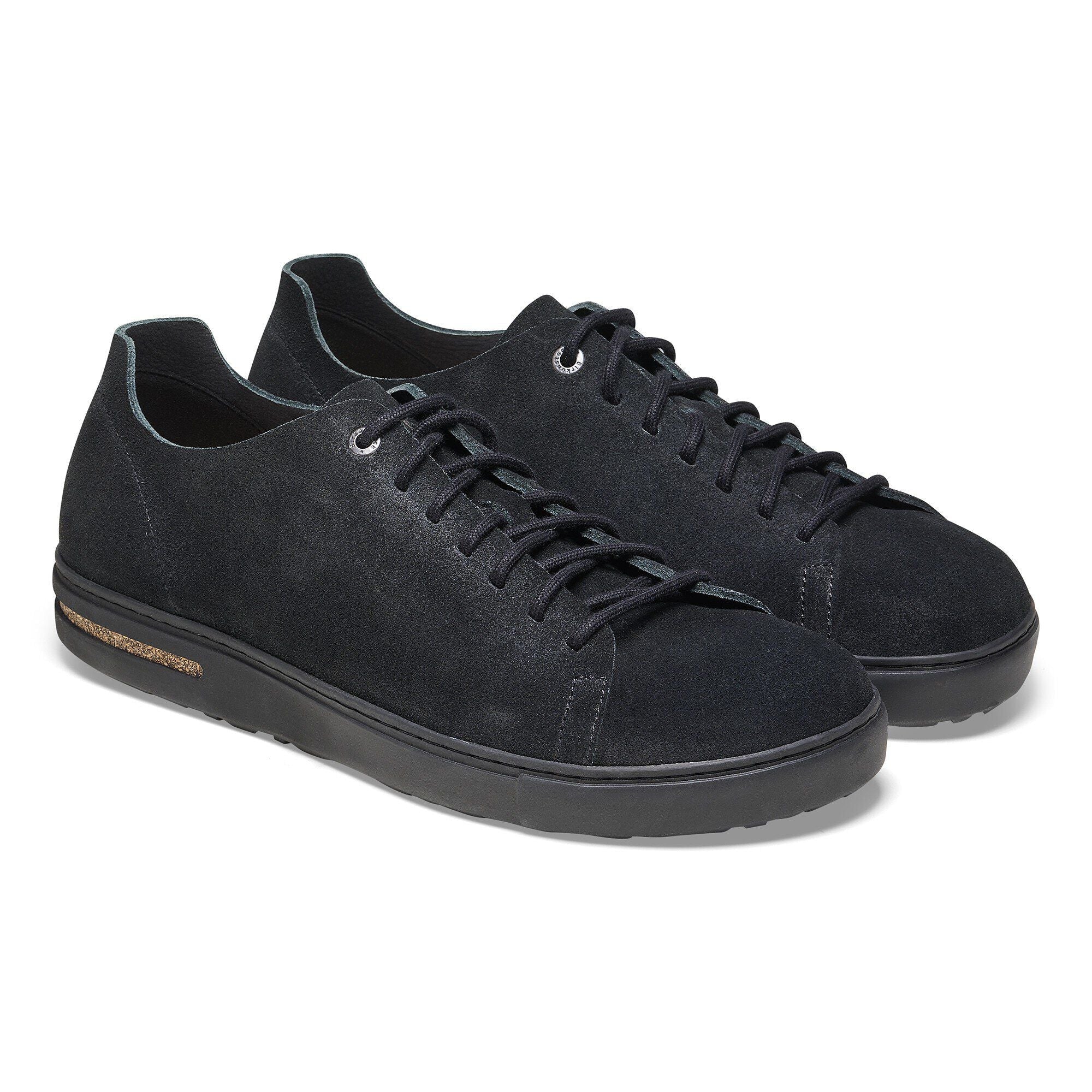 Bend Low Decon Nubuck Leather Triple Black