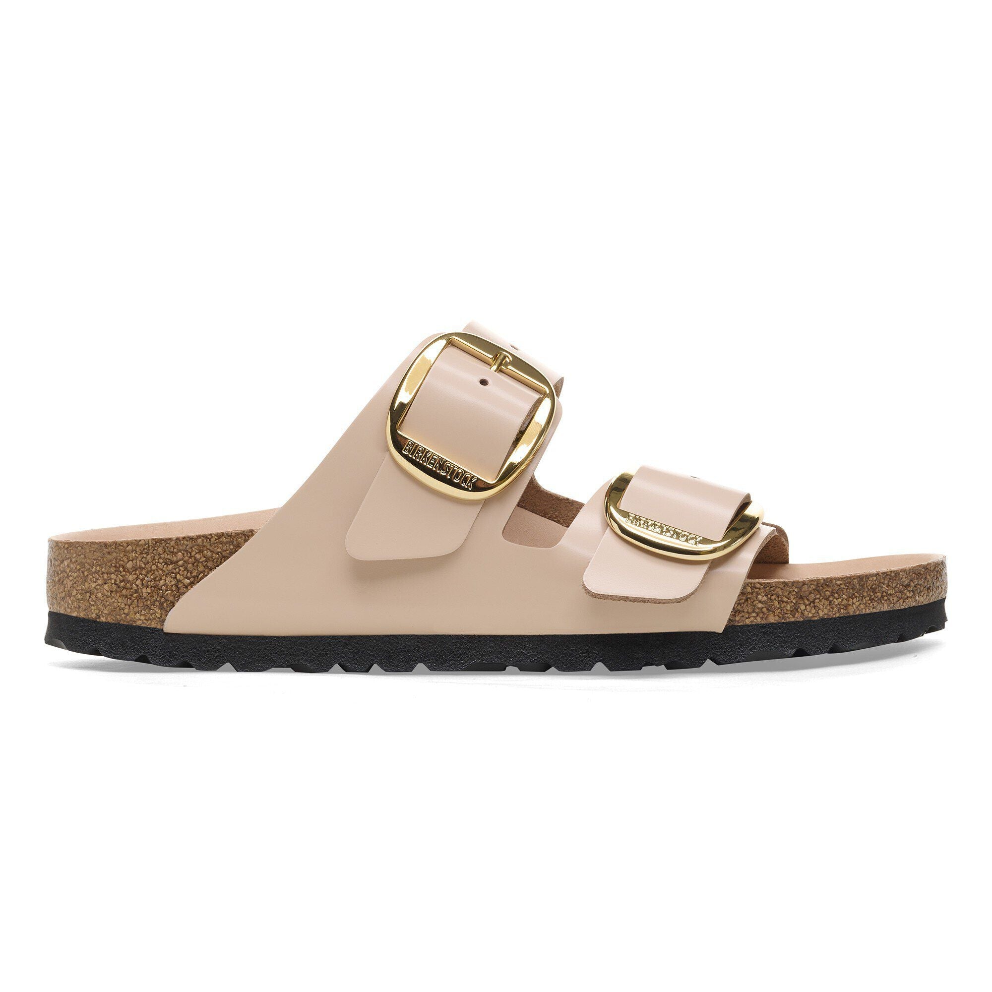 Arizona Big Buckle Natural Leather Patent