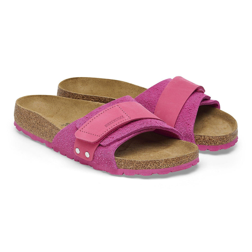 Oita Nubuck-Suede Leather Fuchsia Tulip