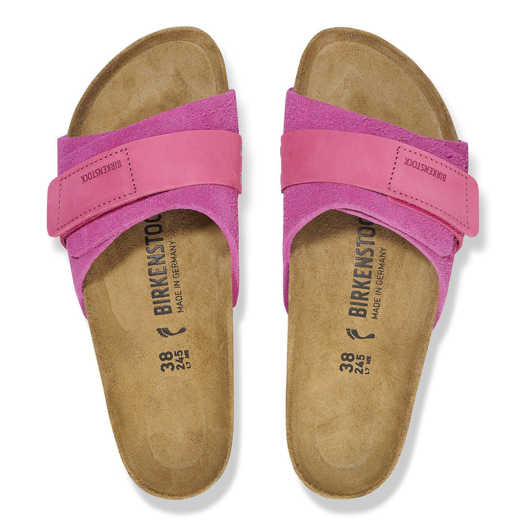 Oita Nubuck-Suede Leather Fuchsia Tulip