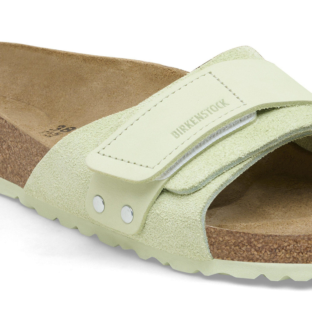 Oita Nubuck-Suede Leather Faded Lime