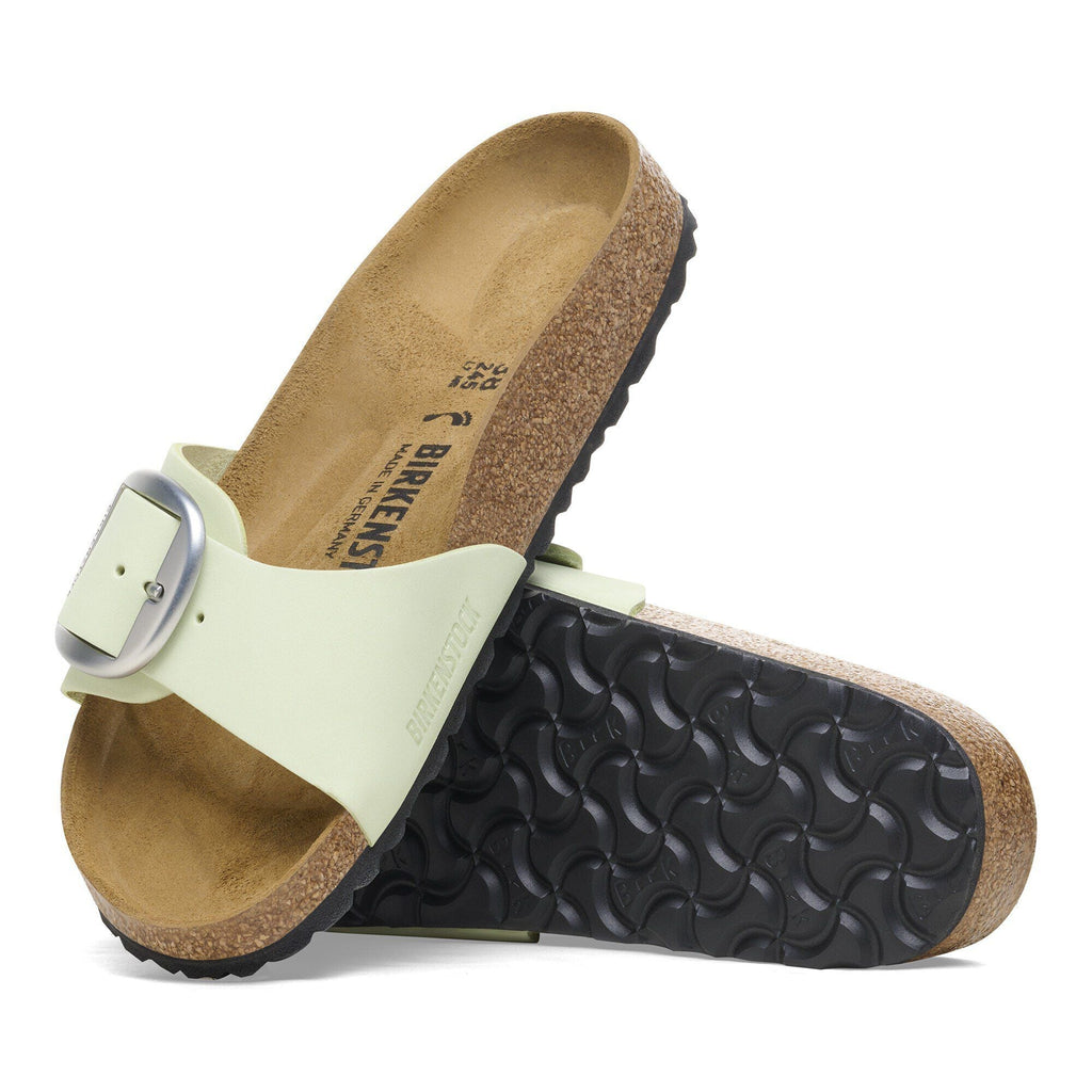 Madrid Big Buckle Nubuck Leather
