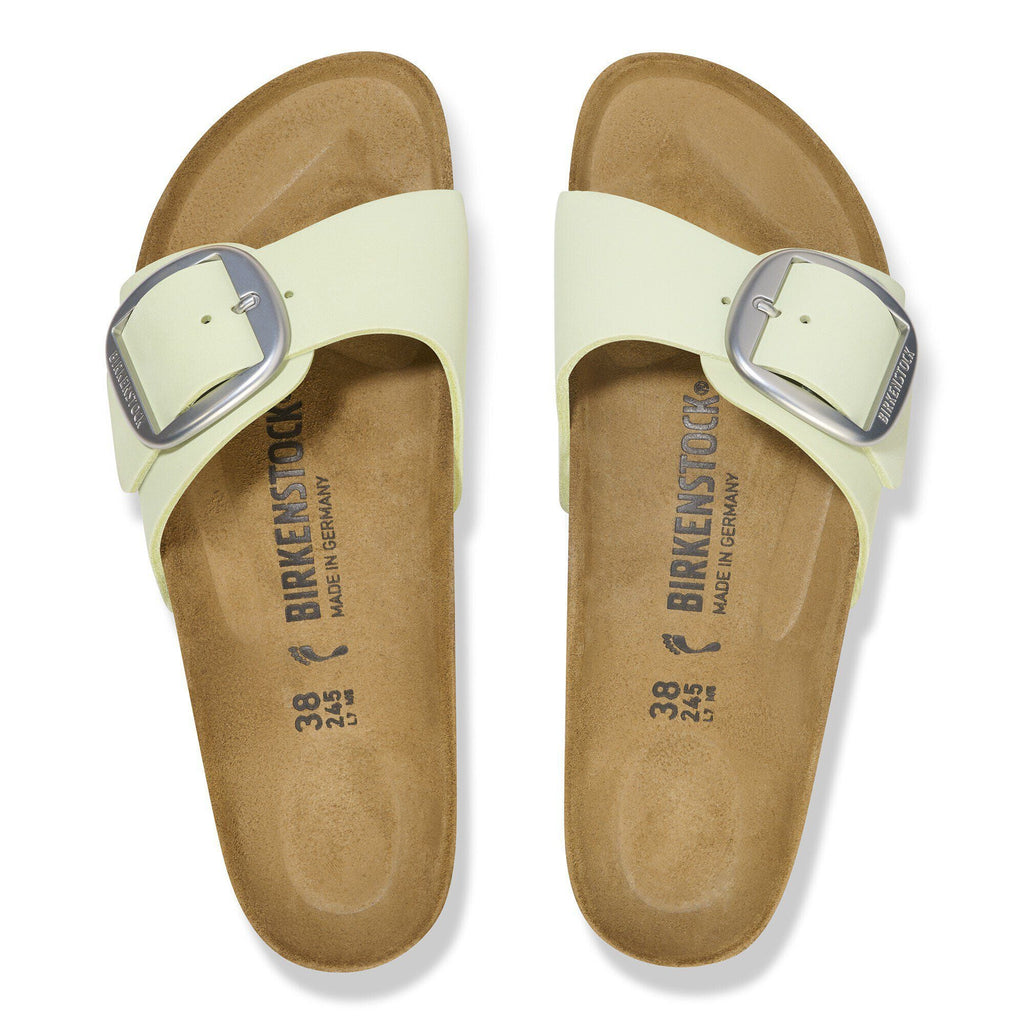 Madrid Big Buckle Nubuck Leather