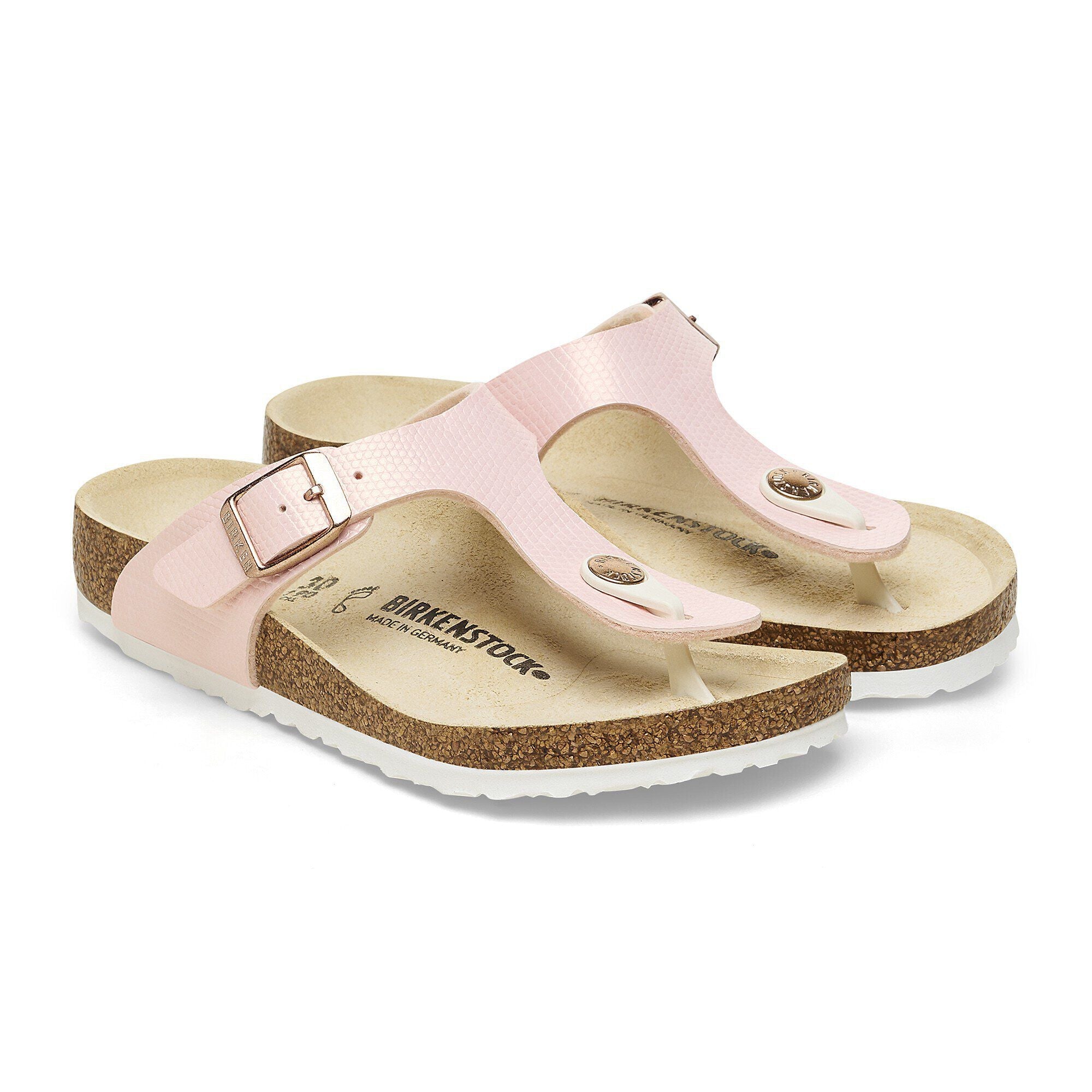 Gizeh Kids Birko-Flor Embossed Shiny Light Rose