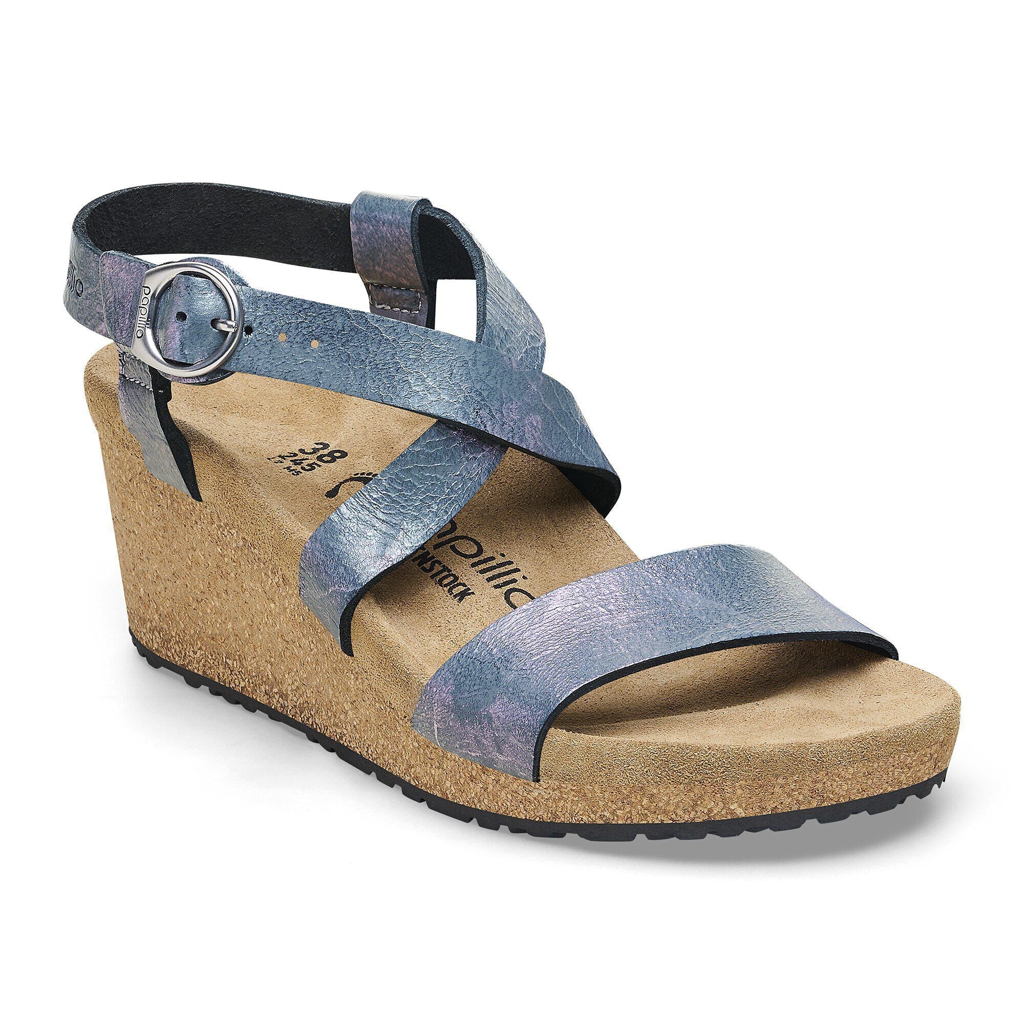 Sibyl Ring-Buckle Nubuck Leather