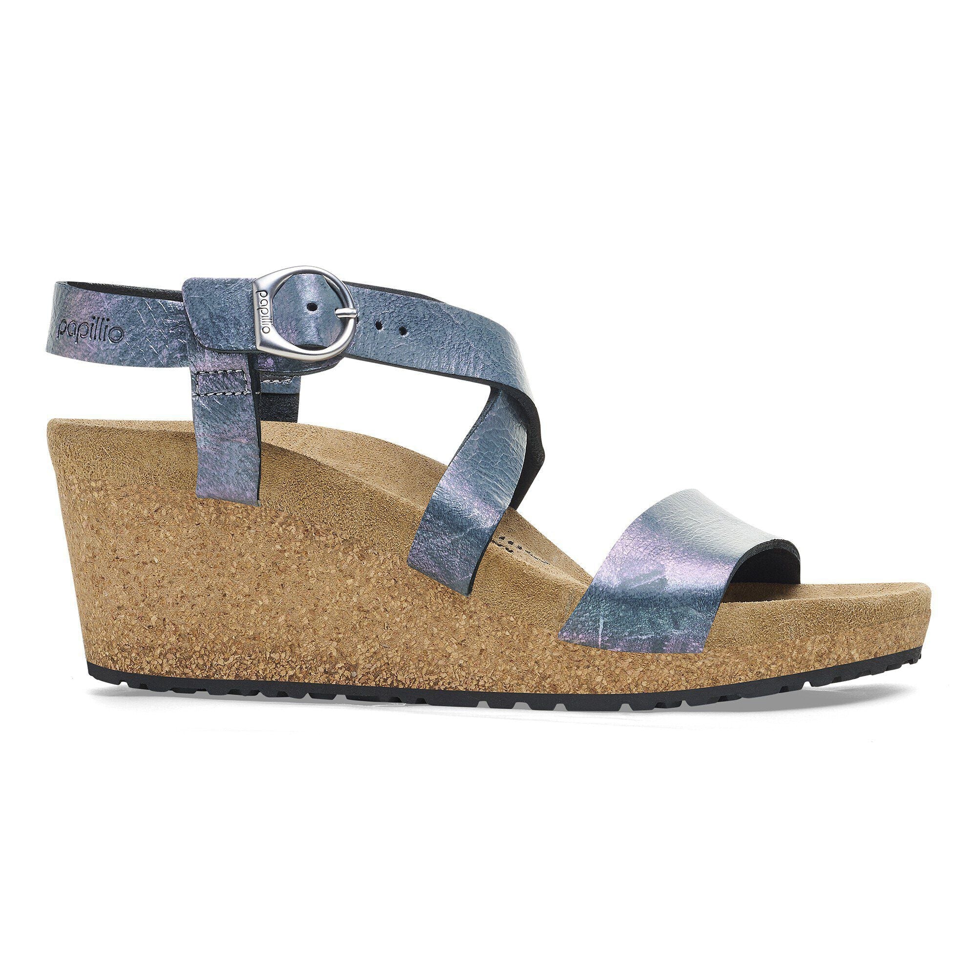 Sibyl Ring-Buckle Nubuck Leather