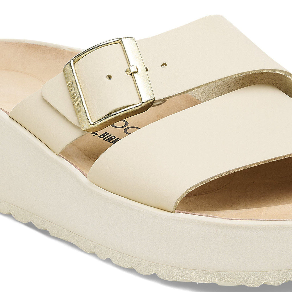 Almina Leather Ecru
