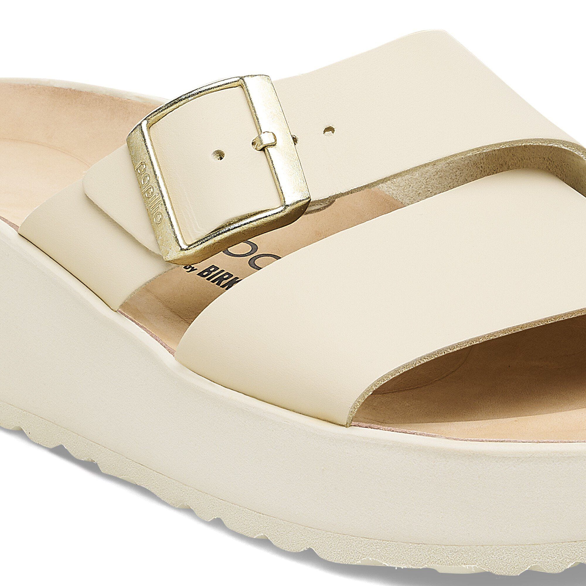 Almina Leather Ecru