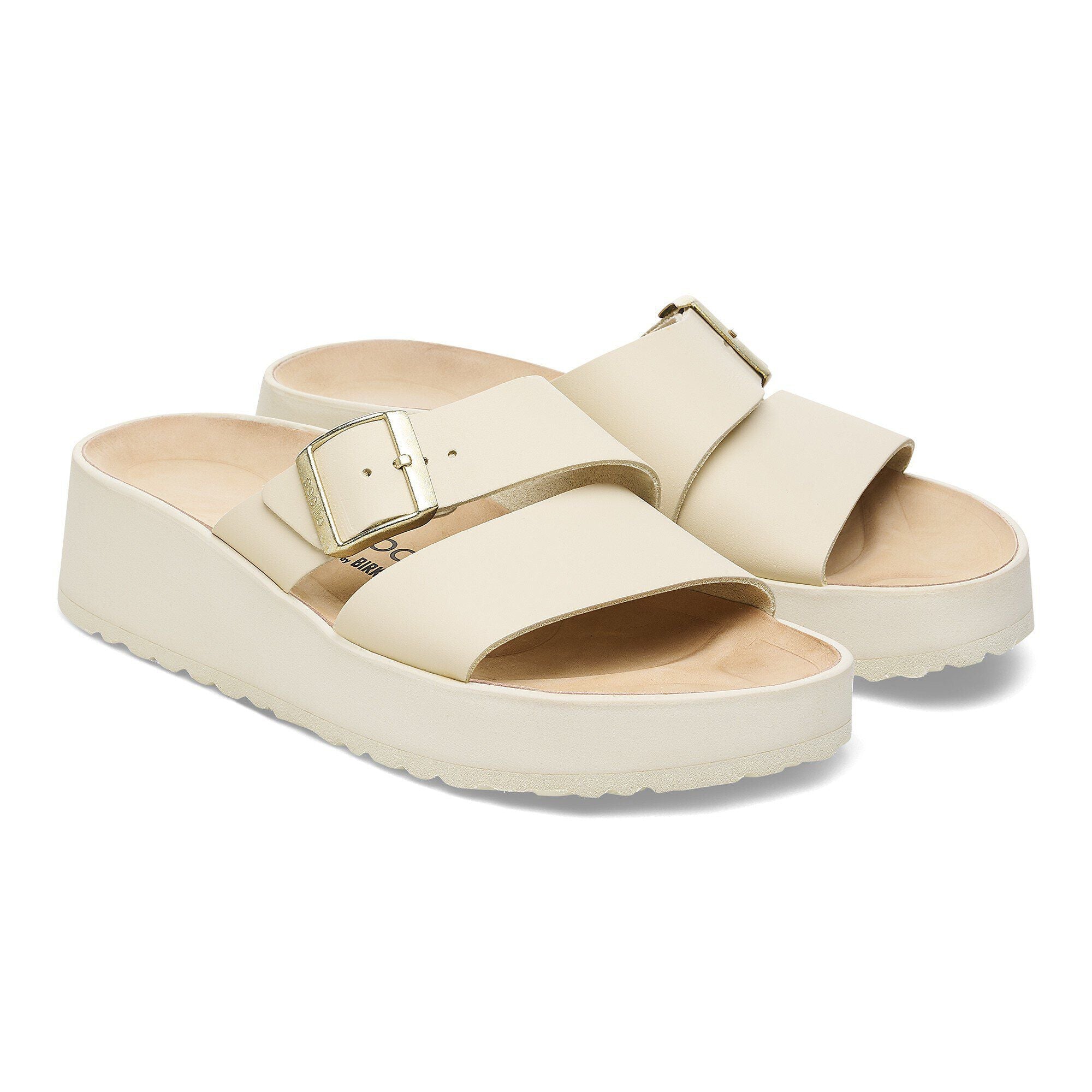 Almina Leather Ecru