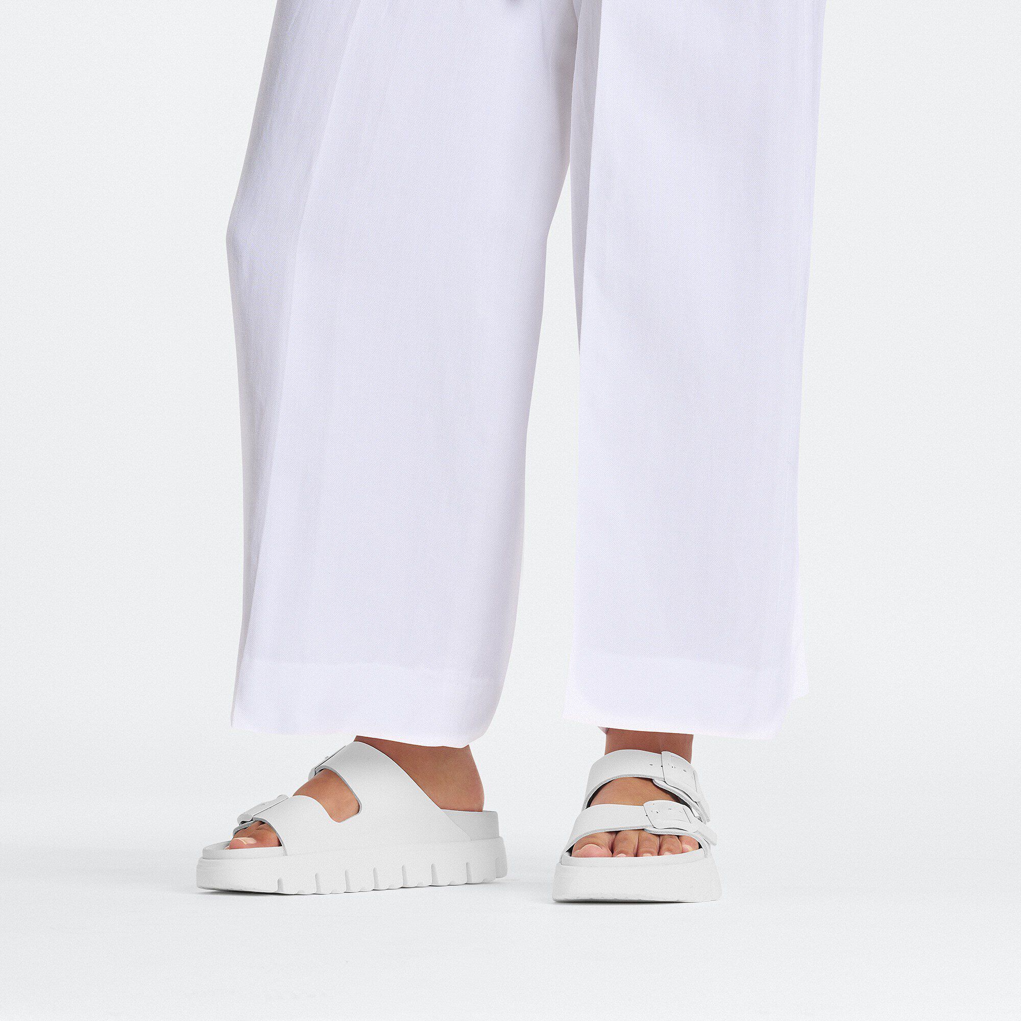 Arizona Chunky Leather White
