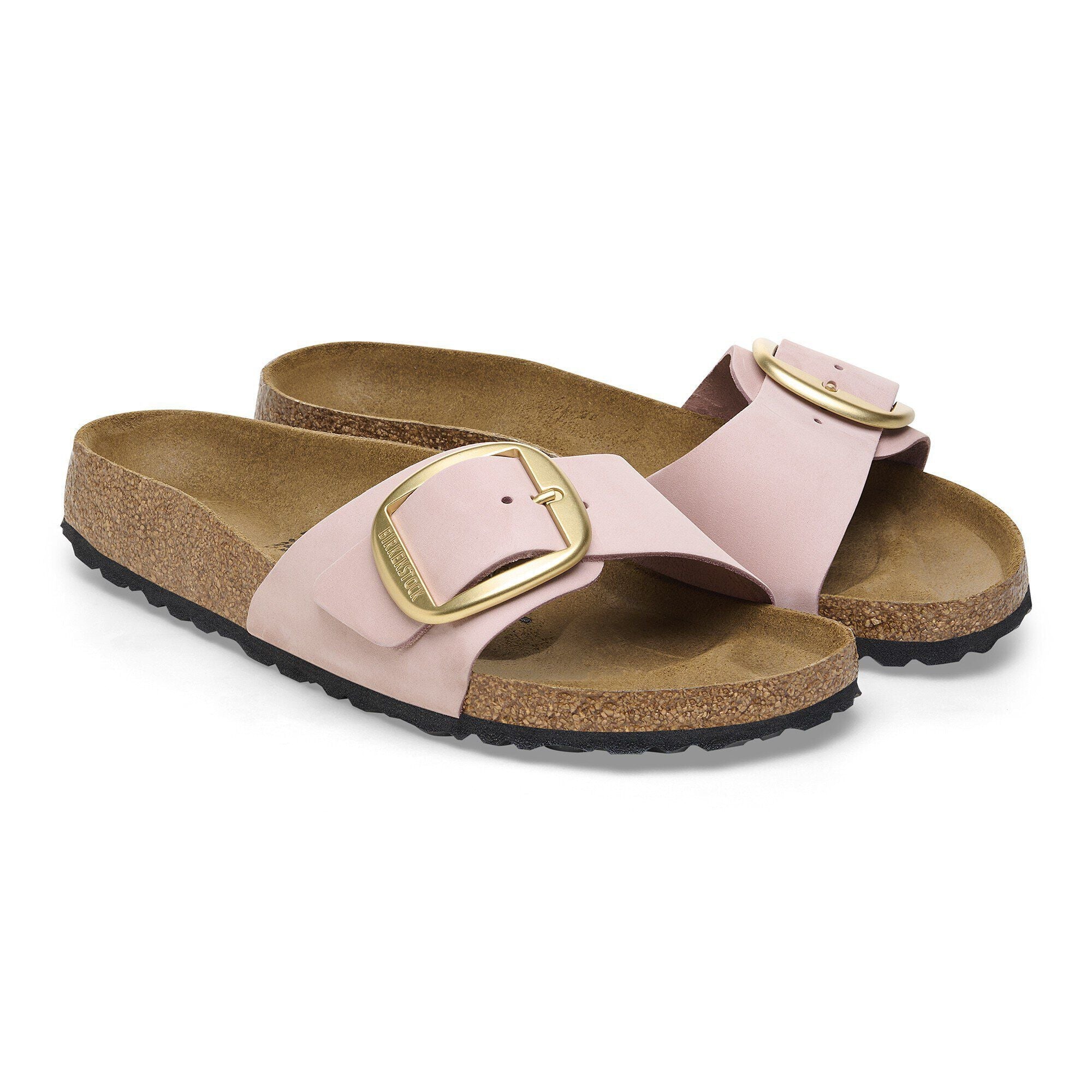 Madrid Big Buckle Nubuck Leather