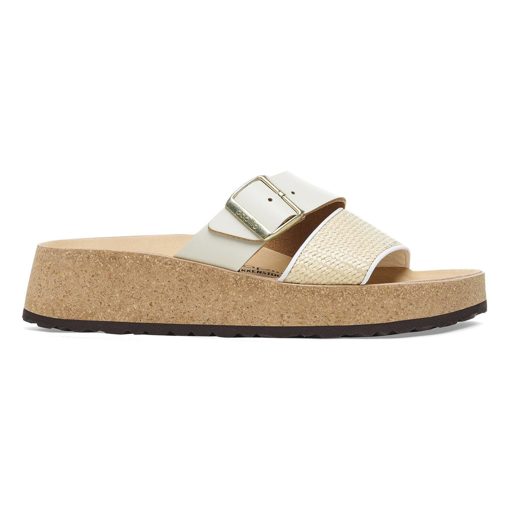 Almina Raffia Natural Leather/Synthetics