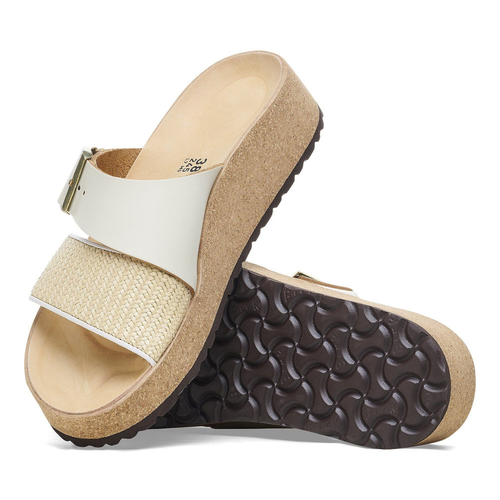 Almina Raffia Natural Leather/Synthetics