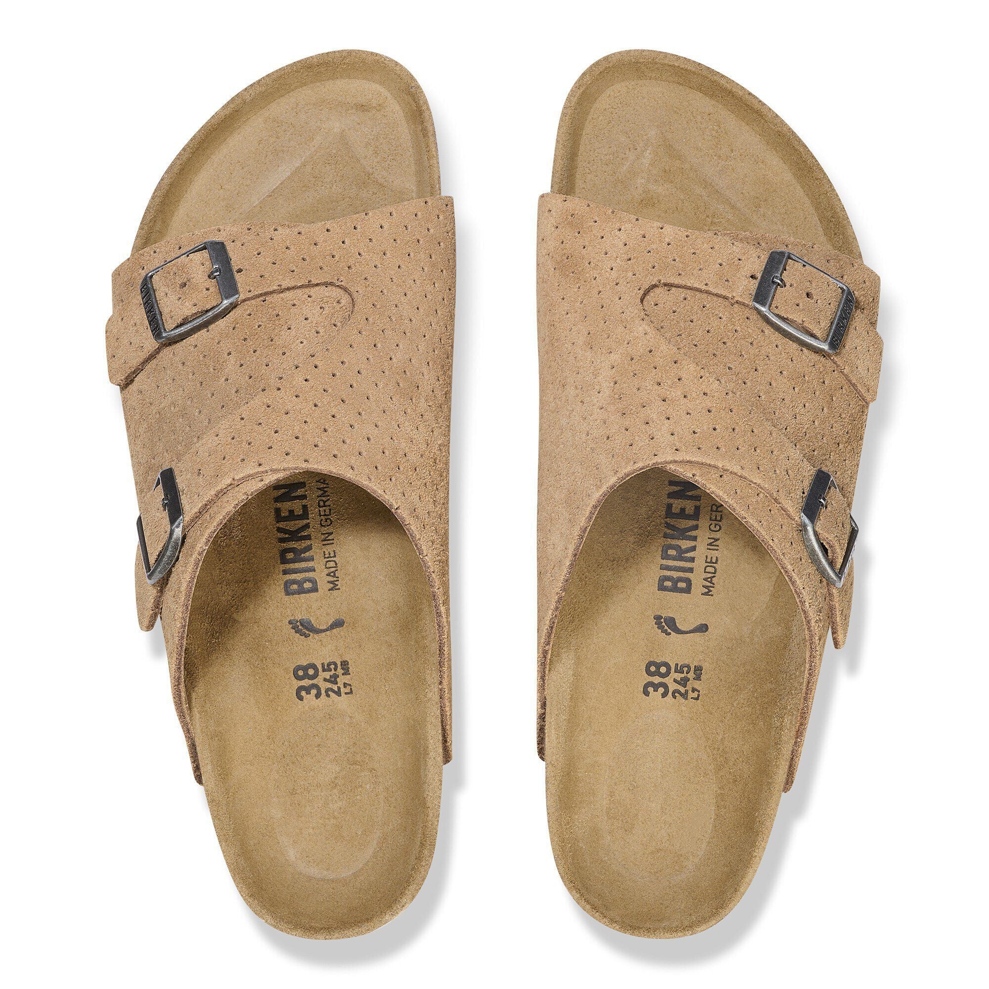 Zürich Suede Leather Embossed