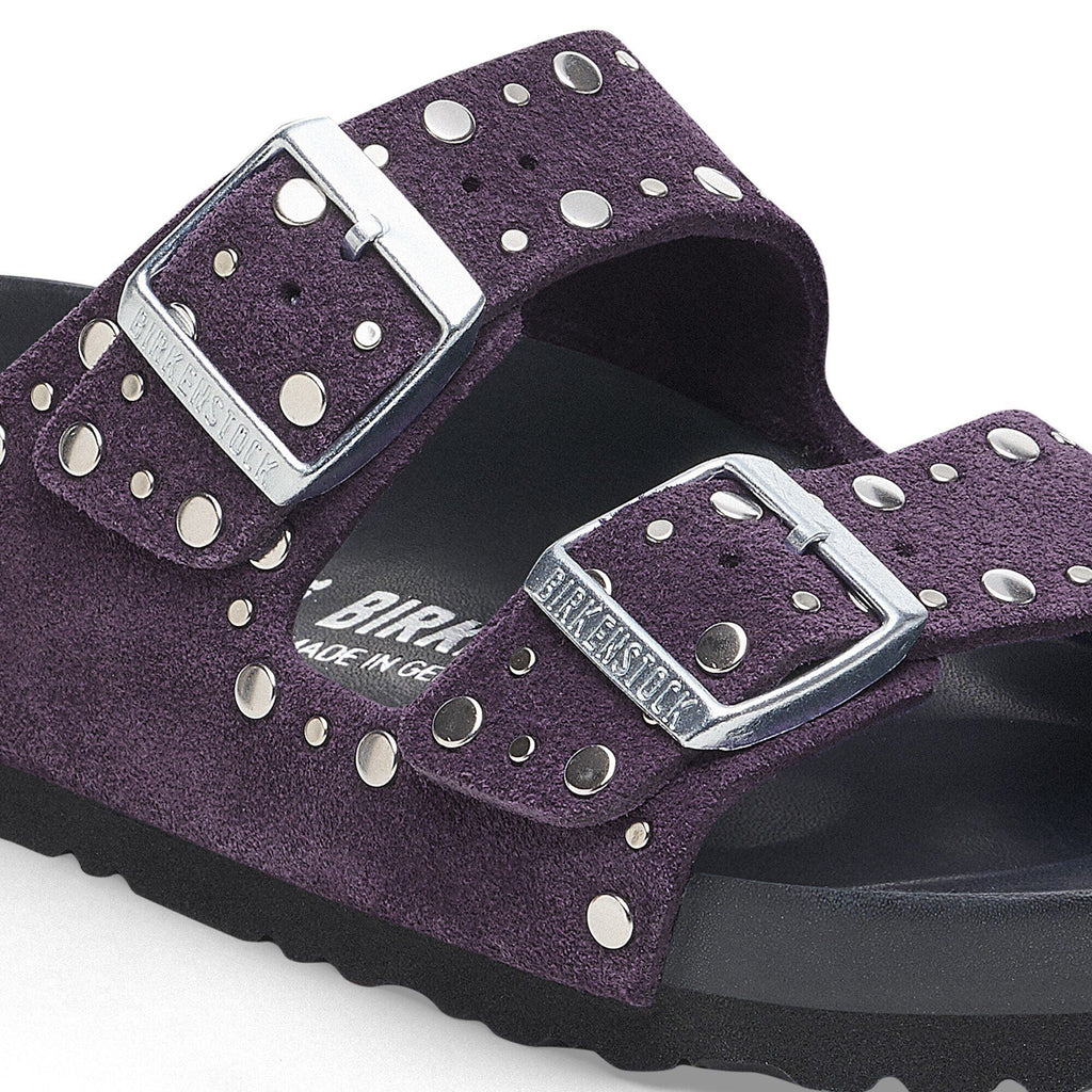 Arizona Rivets Suede Leather Acai