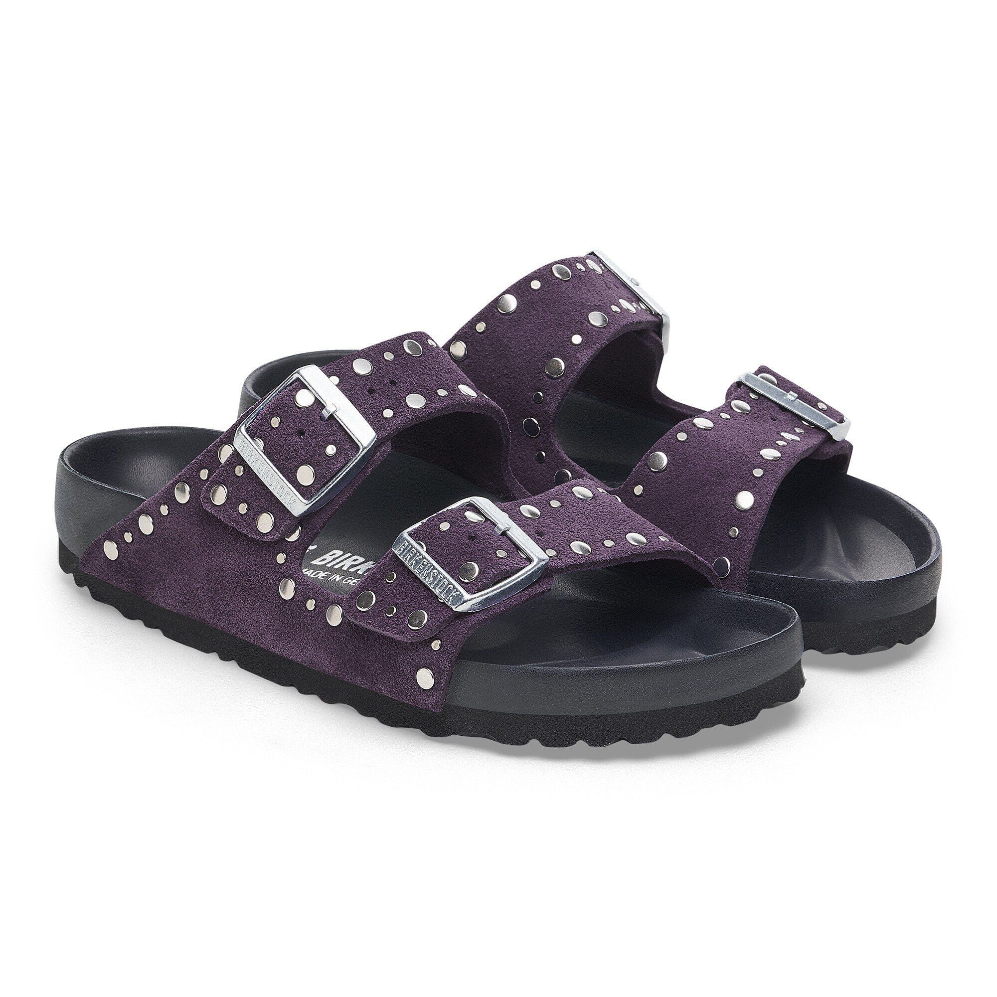 Arizona Rivets Suede Leather Acai