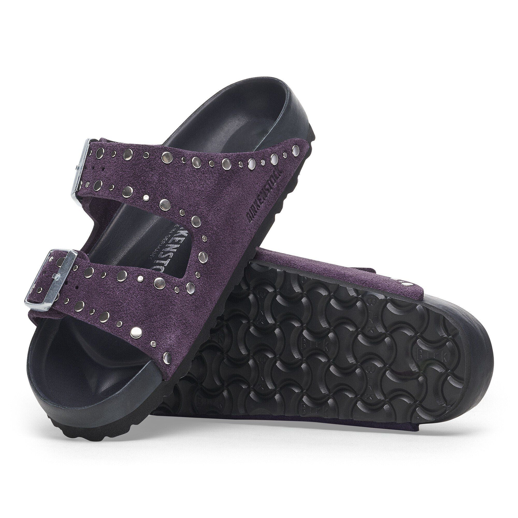 Arizona Rivets Suede Leather Acai