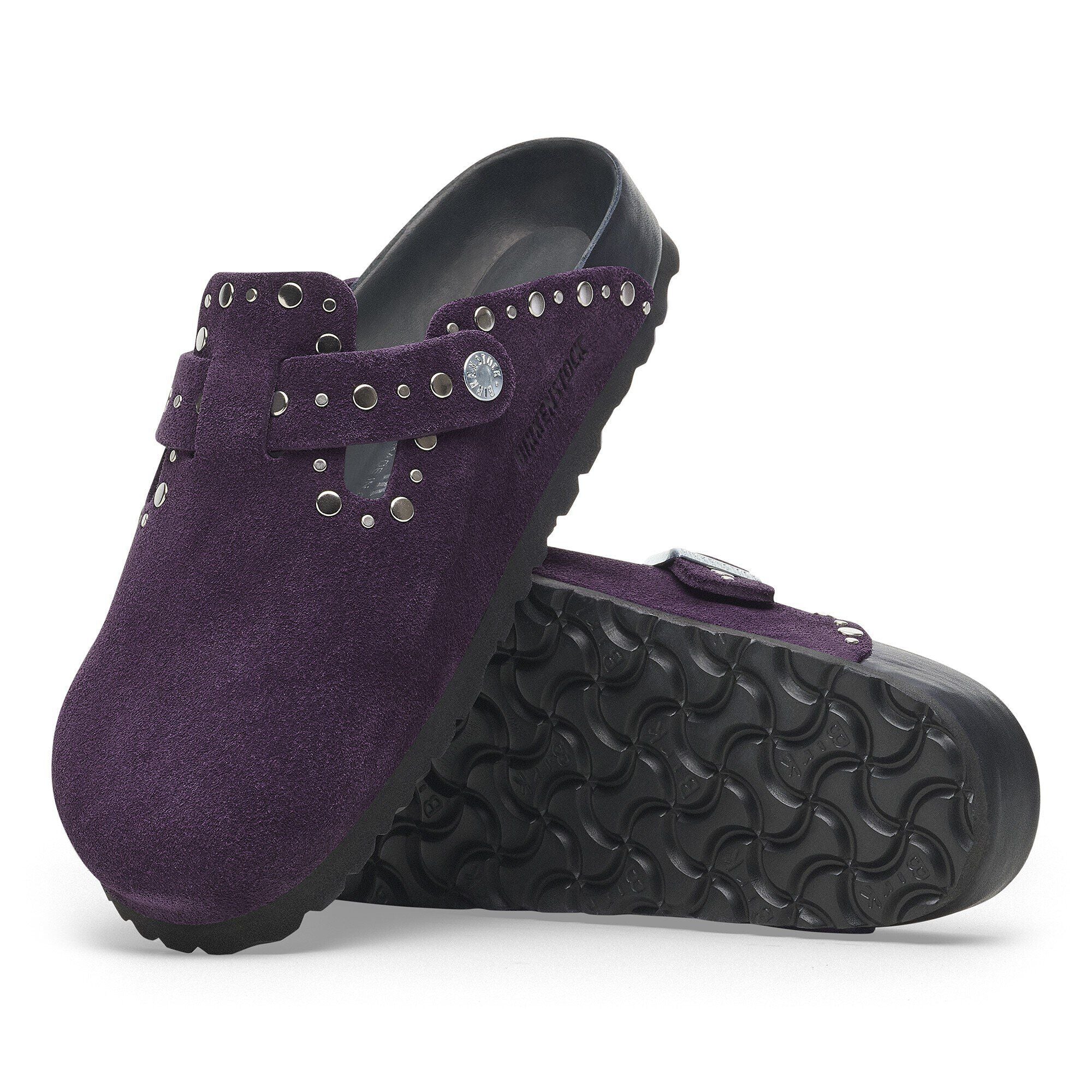 Boston Rivets Suede Leather Acai