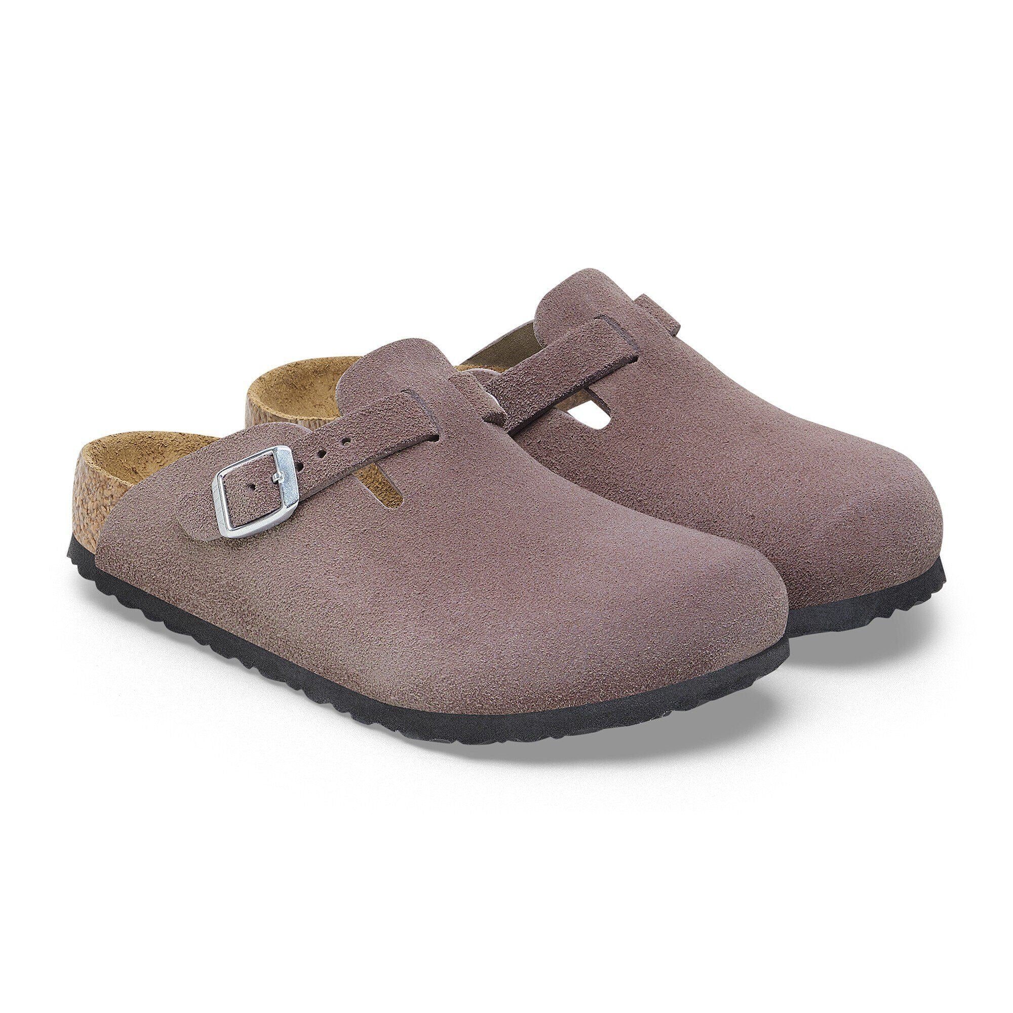 Boston 2.0 Kids Suede Leather Faded Purple