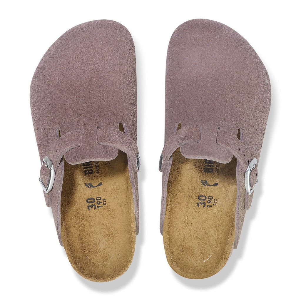 Boston 2.0 Kids Suede Leather Faded Purple