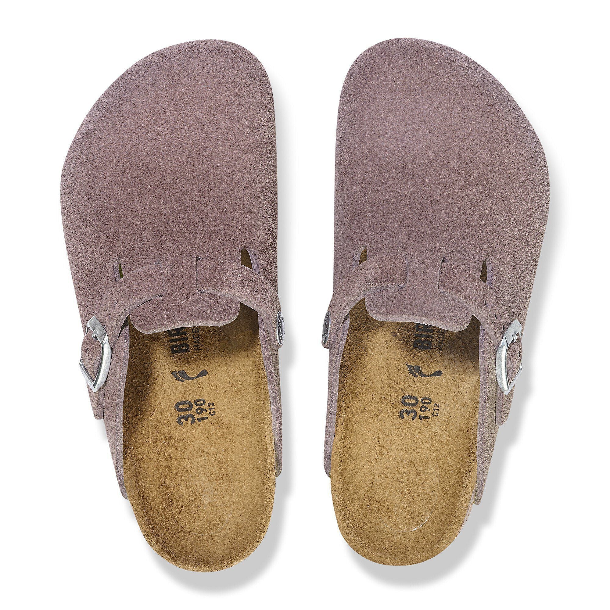Boston 2.0 Kids Suede Leather Faded Purple