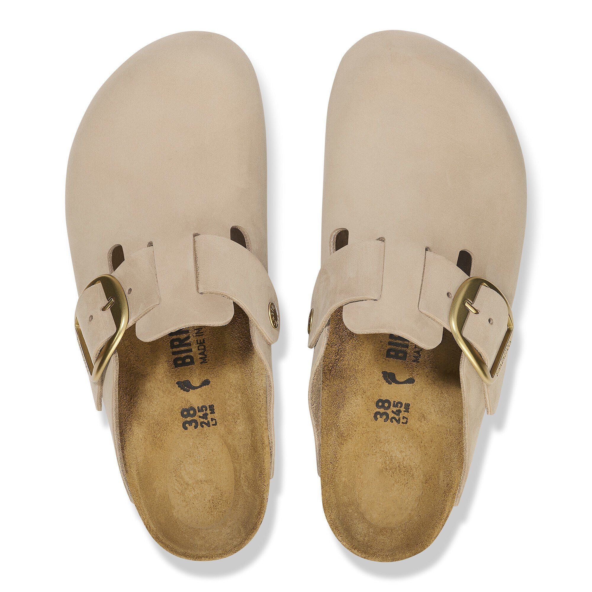 Boston Big Buckle Nubuck Leather