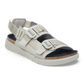 Shinjuku Leather-Textile Mineral Gray